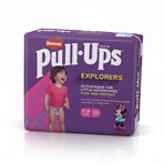 Huggies® Pull-Ups® Explorers, Girl, Size 9-18 Months, Nappy Size 3-4, 28 Big Kid Pants