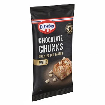 Dr. Oetker White Chocolate Chunks 100g