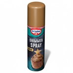 Dr. Oetker Shimmer Spray Gold 50ml