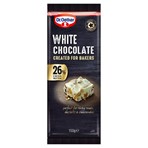 Dr. Oetker 26% White Chocolate Bar 150g