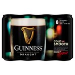 Guinness Draught Stout Beer 8 x 440ml Can