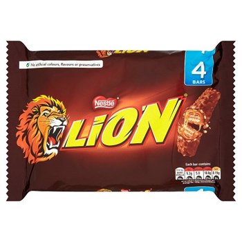 Lion Milk Chocolate Bar Multipack 42g 4 Pack