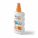 Garnier Ambre Solaire Kids Water Resistant Sun Cream Spray SPF50+ 200 ml