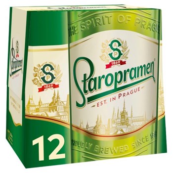 Staropramen Premium Czech Lager 12 x 330ml