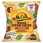 McCain Naked Oven Chips Straight 900g