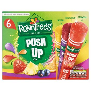 Rowntree's Push Up Lollies 6x80ml