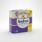 Andrex Supreme Quilts, Quilted Toilet Roll, 16 Rolls