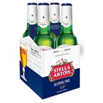 Stella Artois Alcohol Free Lager Bottles 4 x 330ml