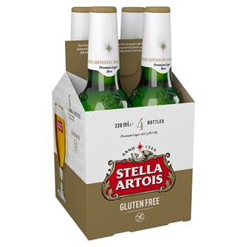 Stella Artois Premium Lager 4 x 330ml