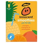 innocent Smoothies Just for Kids Oranges, Mangoes & Pineapples Juice 4 x 150ml