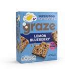  Graze Superfood Oat Boosts Cereal Bars Lemon Blueberry 4 x 30g