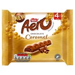 Aero Bubbly Caramel Chocolate Bar Multipack 4 Pack (4 x 27g)