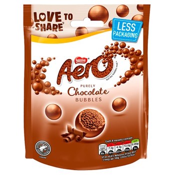 Aero Bubbles Milk Chocolate Sharing Bag 92g