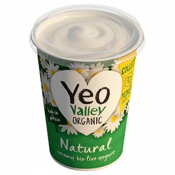 Yeo Valley Organic Natural Creamy Bio Live Yogurt 500g