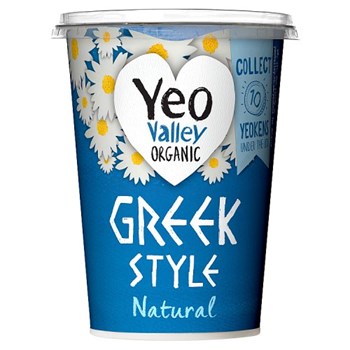 Yeo Valley Organic Greek Style Natural 450g