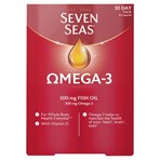 Seven Seas Omega-3 Fish Oil with Vitamin D 30 Capsules