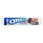 OREO Double Creme Chocolate Sandwich Biscuits 157g