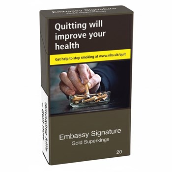 Embassy Signature Gold Superkings 20