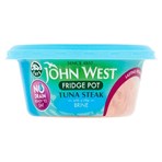 John West No Drain Fridge Pot Tuna Steak with a Little Brine 110g