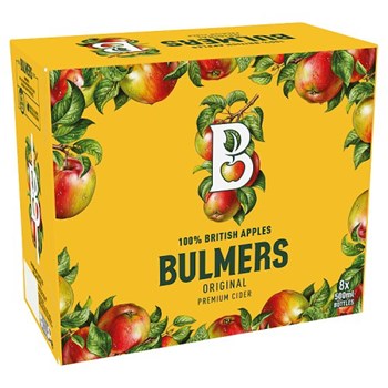 Bulmers Original Cider 8 x 500ml Bottles