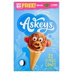 Askeys 21 Classic Cones with Sweetener