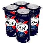 Kronenbourg 1664 Lager Beer 4 x 440ml Cans