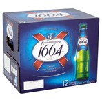 Kronenbourg 1664 Lager Beer 12 x 275ml Bottles