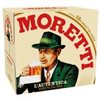Birra Moretti Lager Beer 12 x 330ml Bottles