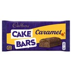 Cadbury Caramel Cake Bars x5