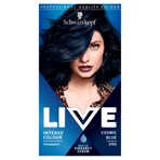 Schwarzkopf Live Intense Colour Black Hair Dye Cosmic Blue 090 Permanent