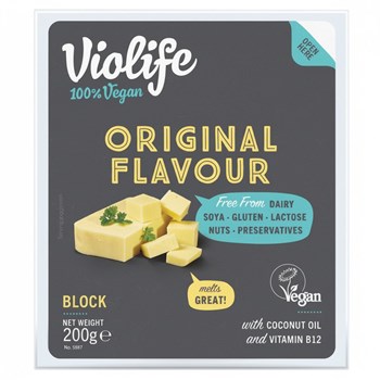 Violife Original Flavour Block Vegan Alternative to Cheese 200g
