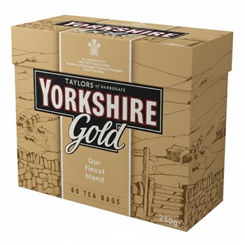 Taylors of Harrogate Yorkshire Gold 80 Tea Bags 250g