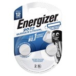 Energizer 2032 Ultimate Lithium Coin Battery 2 Pack