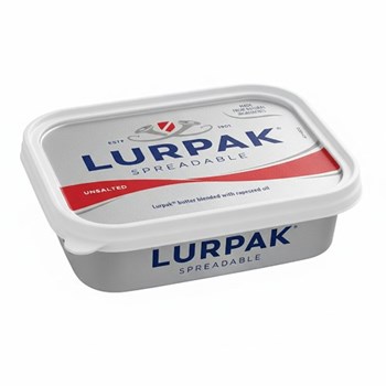Lurpak Unsalted Spreadable Blend of Butter and Rapeseed Oil 500g