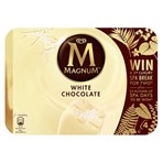 Magnum White Chocolate Ice Cream 4 x 110 ml