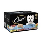 Cesar Senior Wet Dog Food Trays Meat in Delicate Jelly 8 x 150g