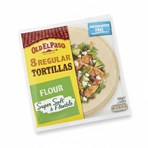 Old El Paso 8 Regular Tortillas Flour 326g
