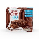 Fibre One 90 Calorie Chocolate Fudge Brownies 5 x 24g