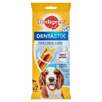Pedigree Dentastix Daily Oral Care 10-25kg x 7 Sticks 180g