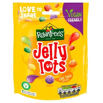 Rowntree's Jelly Tots Sweets Sharing Bag 150g