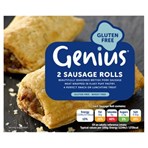 Genius Gluten Free Sausage Rolls 2 x 100g