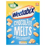 Weetabix Chocolate Melts White Chocolate Soft Centred Crunchy Bites 360g