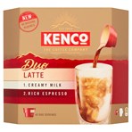 Kenco Duo Latte Instant Coffee x6