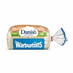 Warburtons Danish Lighter White Bread 400g