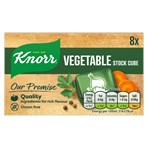 Knorr Vegetable Stock Cubes 8 x 10 g