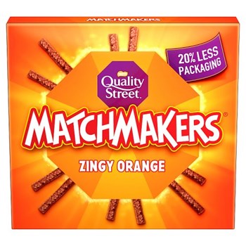 Quality Street Matchmakers Zingy Orange Chocolate Box 120g