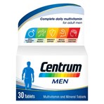 Centrum Men Multivitamins and Minerals, 30 Tablets