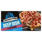 Chicago Town 2 Deep Dish Pepperoni Mini Pizzas 2 x 160g
