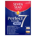 Seven Seas Perfect7 Man 50+ Max 60 Supplements (1 Month Supply) Tablets/Capsules