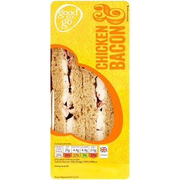 Chicken & Bacon Sandwich 1 Serving